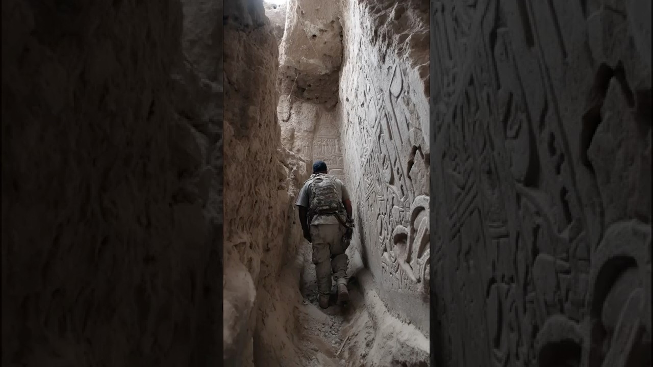 Под полом храма фараона обнаружена потайная камера.