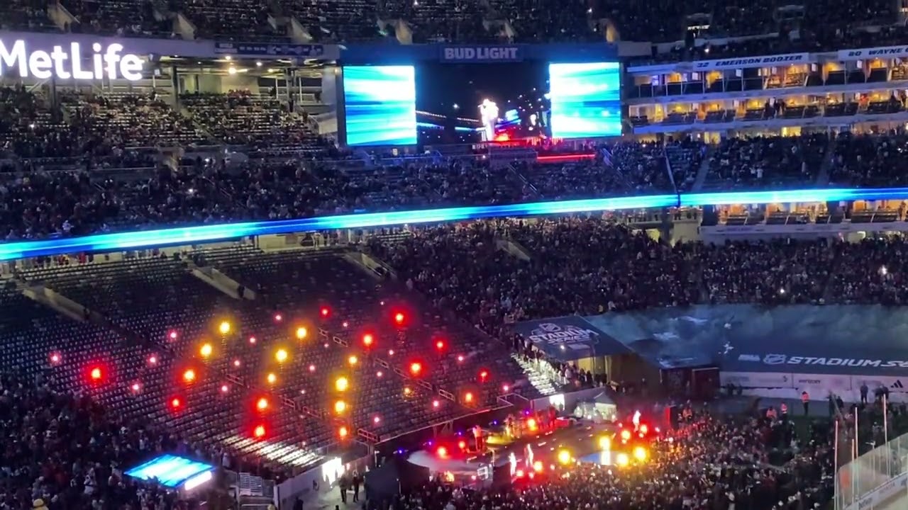 Jonas Brothers - BURNIN’ UP - LIVE MetLife Stadium 02/17/24 Outdoor Hockey Concert