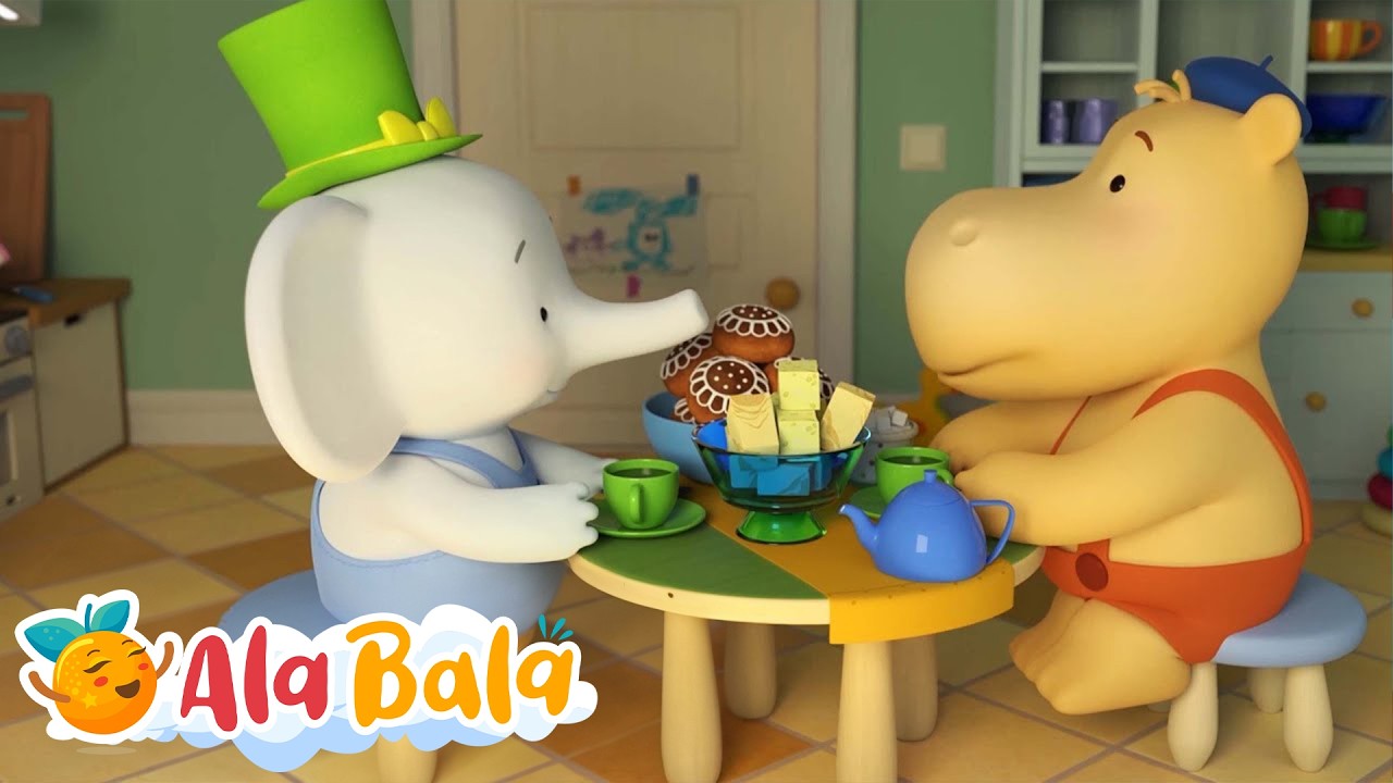 În Vizită cu Tina și Tony 🏡 AlaBala Desene Animate pentru Copii de Grădiniță