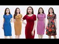 TOP 5 Mẫu Đầm Công Sở - Dự Tiệc Đẹp Nhất - Thời Trang Trung Niên 2020