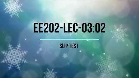 EE202-LEC-03:02- Slip Test & Phasor Diagrams based on Two reaction Theory of Salient Pole Alternator
