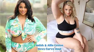 Judah Campbell And Allie Weber - Fashion Nova Curve Spring Looks - 4K