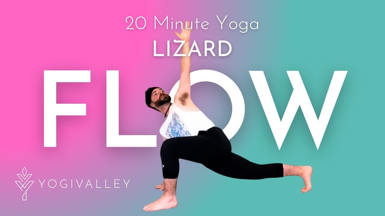 20 Minute Yoga | Lizard Flow 🦎 - YouTube