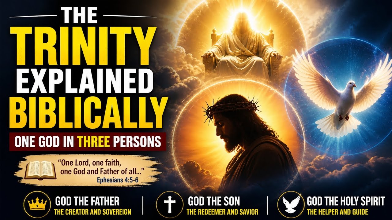 The Trinity Explained Biblically | One God in Three Persons - YouTube