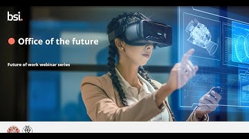 Future of work webinar series: office of the future