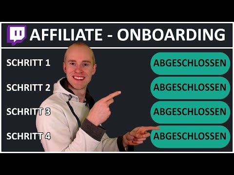 Twitch Affiliate Onboarding ausfüllen | Affiliate Vereinbarung erklärt | Twitch Tutorial