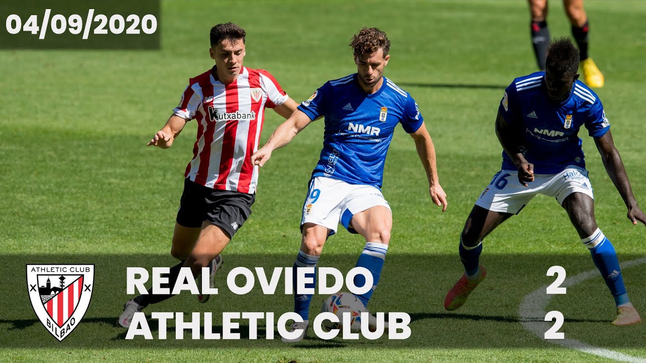 RESUMEN I Real Oviedo 2-2 Athletic Club I LABURPENA - YouTube