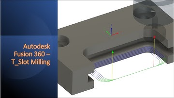 Autodesk Fusion 360 - T-sleuffrezen