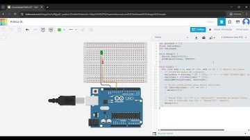 Prática 01 - Controle de Brilho com PWM no Arduino  LED Gradual e Suave