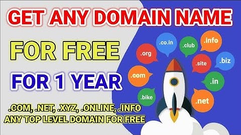 How to Get Free Domain from Bangladesh & india