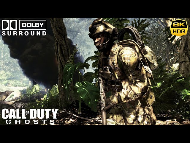 Call Of Duty Ghosts 8K 4K HDR Federation Day Immersive Gameplay