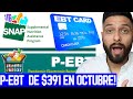 PEBT de $391: ASIGNACIÓN DE EMERGENCIA DE Octubre | $1050 Estimulo Esta Semana | Cheque de Estimulo