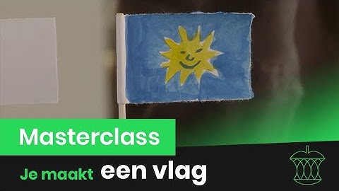 Maak je eigen vlag!🌞🇳🇱| Klokhuis Masterclass