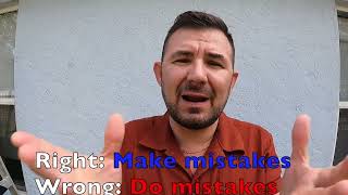 Stop Saying "DO MISTAKES!"