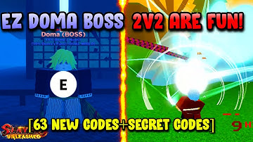 [NEW CODES] Doma Boss, Ranked 2v2, New Drops/Rewards || Slayers Unleashed