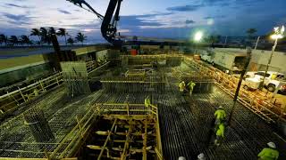 2000 Ocean's Historic Foundation Pour