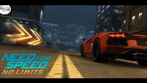 NFS No Limits gameplay | Lamborghini Aventador Delivery | The Square West, Night