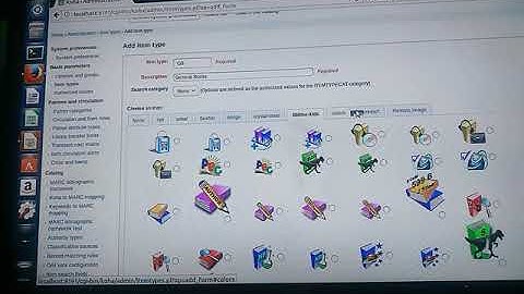 Practical Librarian : KOHA- How to create item type/ Bib type.