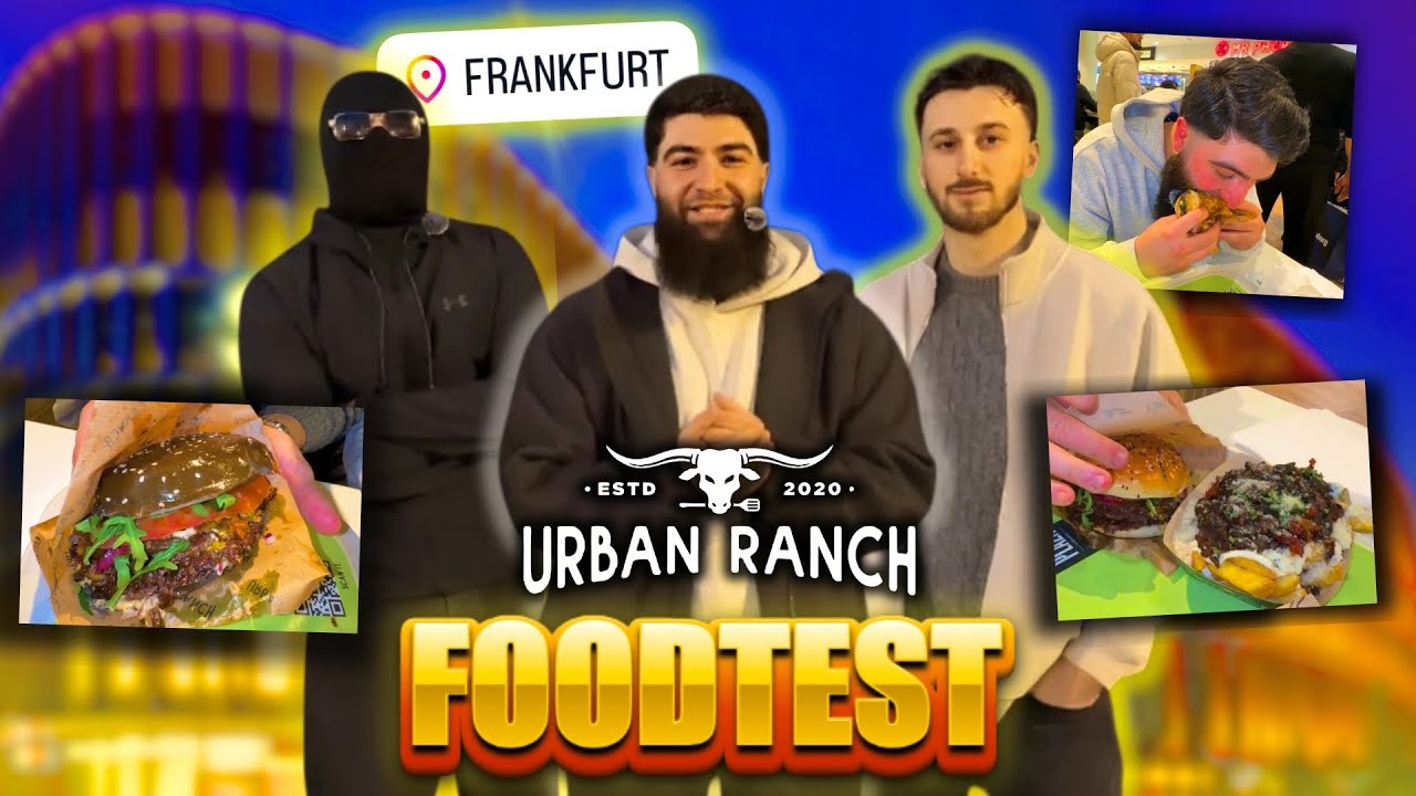 URBAN RANCH FRANKFURT! 😋🍔 HYPE ODER WIRKLICH GUT? 👀