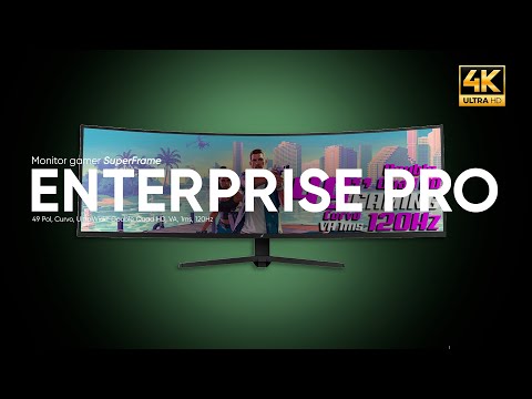 Monitor Gamer SuperFrame Enterprise Pro | O Gigante Gamer! 📦