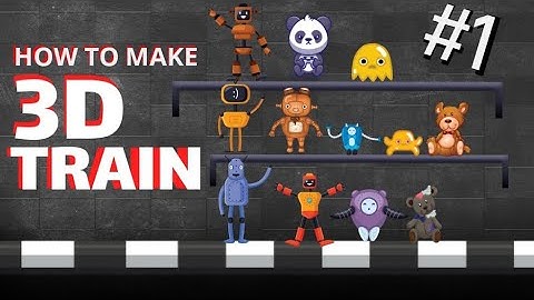 Metasequoia 4 Tutorial Intermediate Level 13 : How To Make 3D Train Part 1#phionestudio