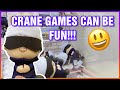 CRANE GAMES CAN BE FUN!!!