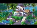 Дом на скале в Томаранг ll The Sims 4 ll speedbuild с озвучкой