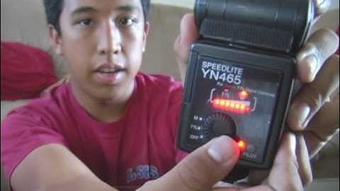 Yongnuo YN-465 Speedlite Review