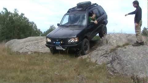 Range Rover P38 Offroad - Rocks
