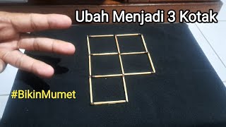 Ubah Menjadi 3 Kotak | Permainan Bikin Mumet screenshot 5