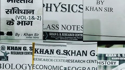 KHAN SIR LATEST PDF NOTES DOWNLOAD KAISE KARE || KHAN SIR PDF CLASS NOTES DOWNLOAD #khangs