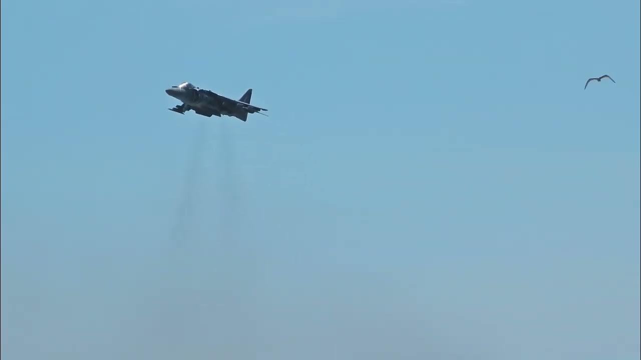 Atlantic City, NJ Air Show practice day August 15, 2023 HARRIER JUMP