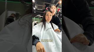$25 Haircut-Trusting a New Hairstylist! #korea #koreanbeauty #trusttheprocess #koreatravel #seoul