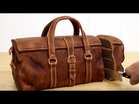 3D Chocolate Travel Bag Cake | Tasty Cakes Ideas