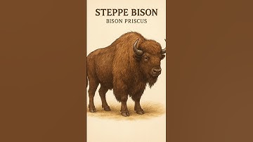 Extinct species - Steppe Bison #extinction #archeology #cattle