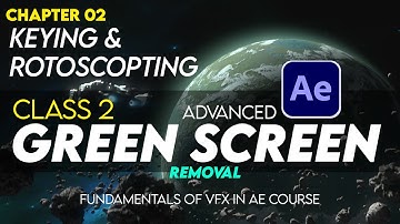 02 Advanced Green Screen Removal in Adobe After Effects | Chapter-02 | After Effects Course | Urdu