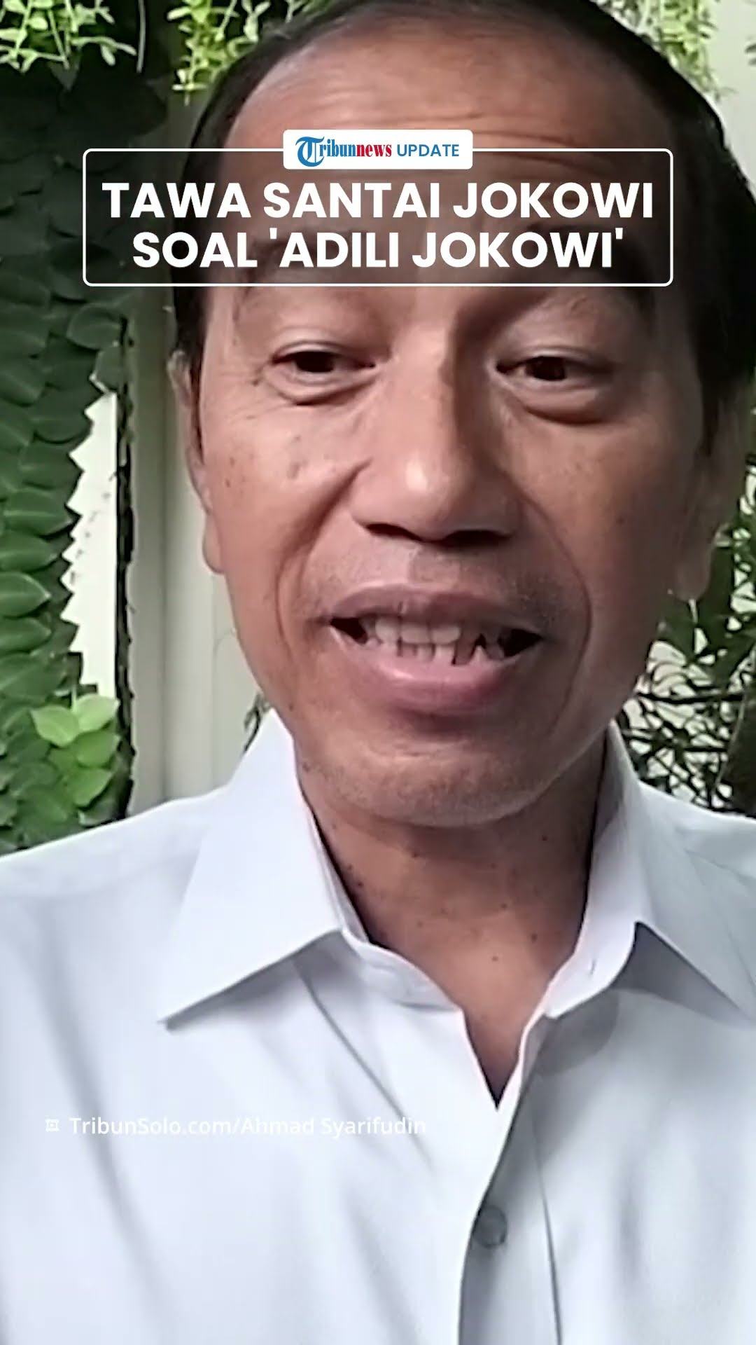 Tawa Santai Jokowi Respons Maraknya Vandalisme di Berbagai Wilayah: Itu Cara Mengungkapkan Ekspresi