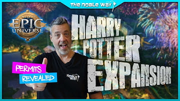 Uitbreiding van Epic Universe onthuld! Eerste uitbreiding van Wizarding World of Harry Potter? Ni...