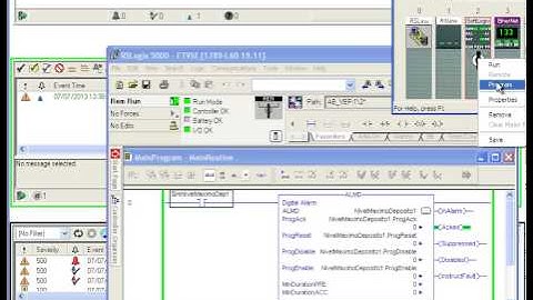 Factory Talk Alarm and Events