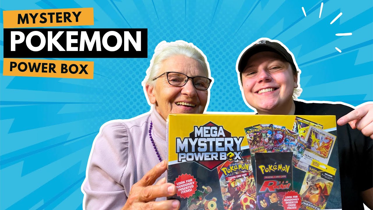 Откройте вместе с нами Mega Mystery Power Box от Pokemon TCG!
