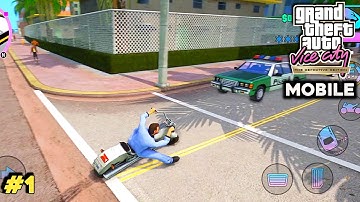GTA Vice City: Definitive Edition Gameplay Walkthrough Part 1 (iOS, Android)
