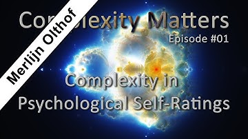 Complexity Matters E01: Complexity in psychological self-ratings