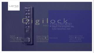 How to set a Digilock VERSA lock to shared use functionality