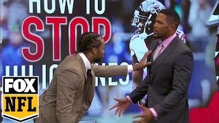 Josh Norman demonstrates how to stop Julio Jones | FOX NFL SUNDAY
