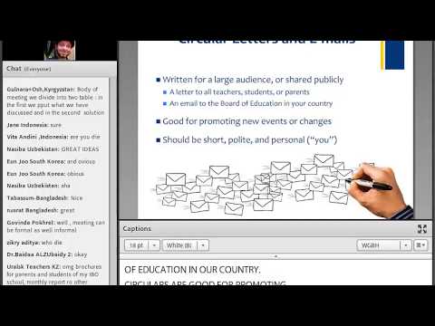 AE Webinar 7.5 - Understanding Documentation and Draft Writing for Business English