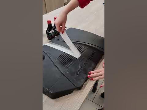Как восстановить чёрный пластик - Выцветает пластик? Чернитель пластика ...
