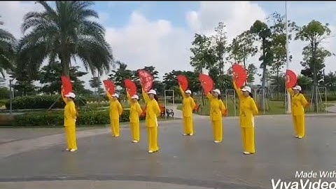 Thái cực song quạt chị em U60 Phục Lễ TN Hải Phòng.