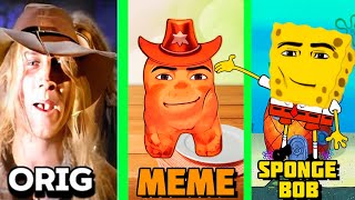 Gegagedigedagedago ORIGINAL VS MEME VS COTTON EYE JOE SPONGE BOB VS PATRICK