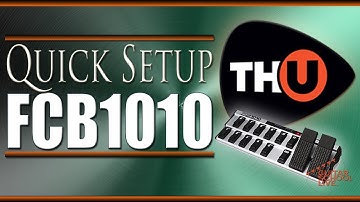 How to control Overloud TH U with the Behringer FCB1010 midi foot controller (Quick Setup)