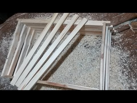 Делаем рамки для пчел/Изготовление нижней планки рамки/Сборка рамок для улья.